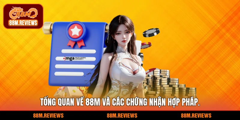 Tổng quan về 88M và các chứng nhận hợp pháp.
